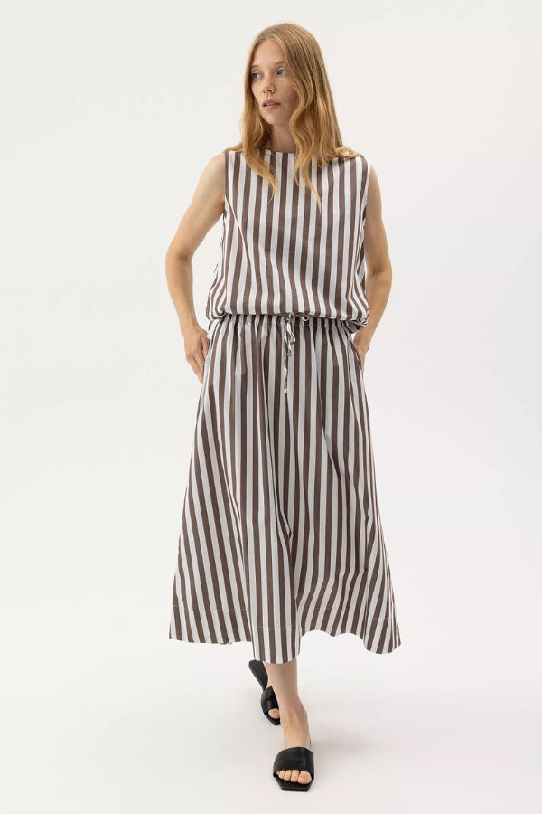 Holebrook Marie Striped Skirt