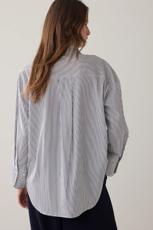 Summum Floral Stripe Shirt