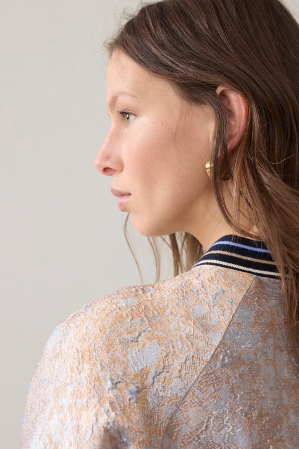 Summum Print Bomber Jacket