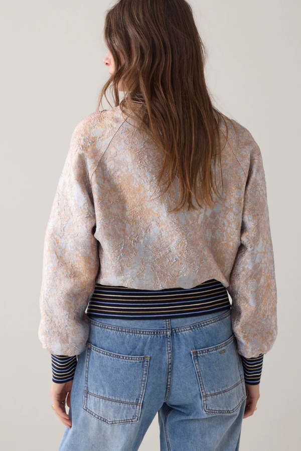 Summum Print Bomber Jacket