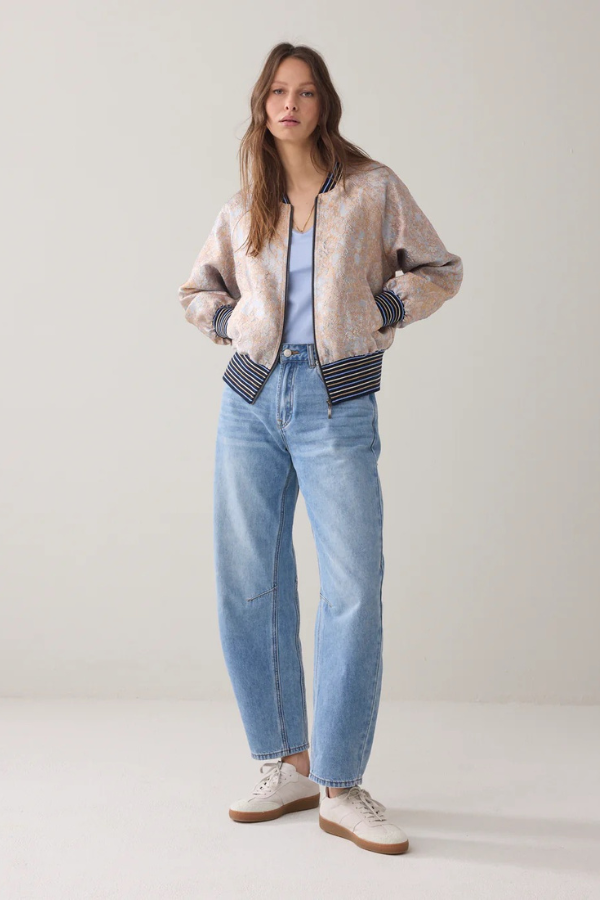 Summum Print Bomber Jacket