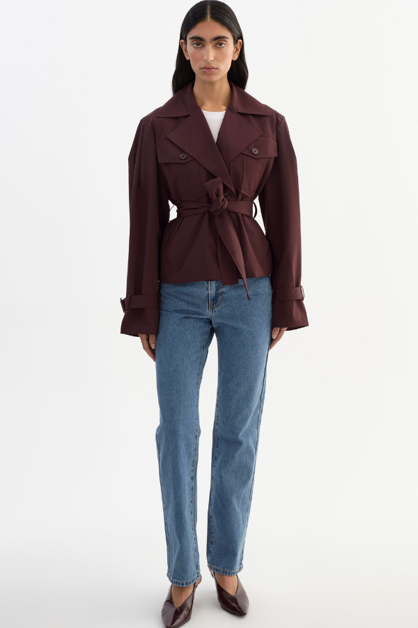 LAMARQUE Quinn Trench Coat