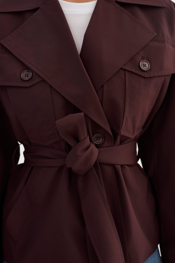 LAMARQUE Quinn Trench Coat