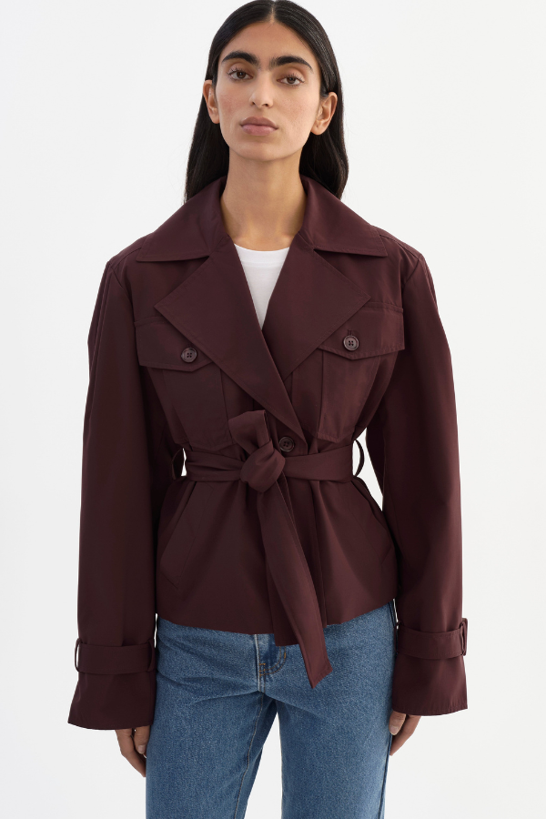 LAMARQUE Quinn Trench Coat