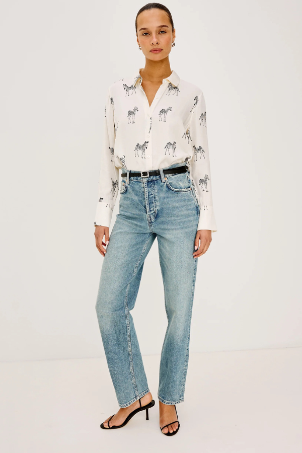 Rails Saige Zebra Shirt