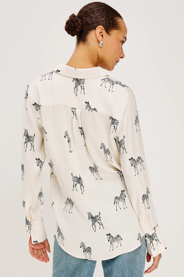 Rails Saige Zebra Shirt