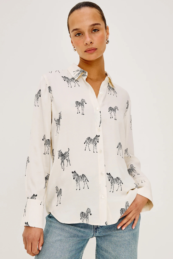 Rails Saige Zebra Shirt