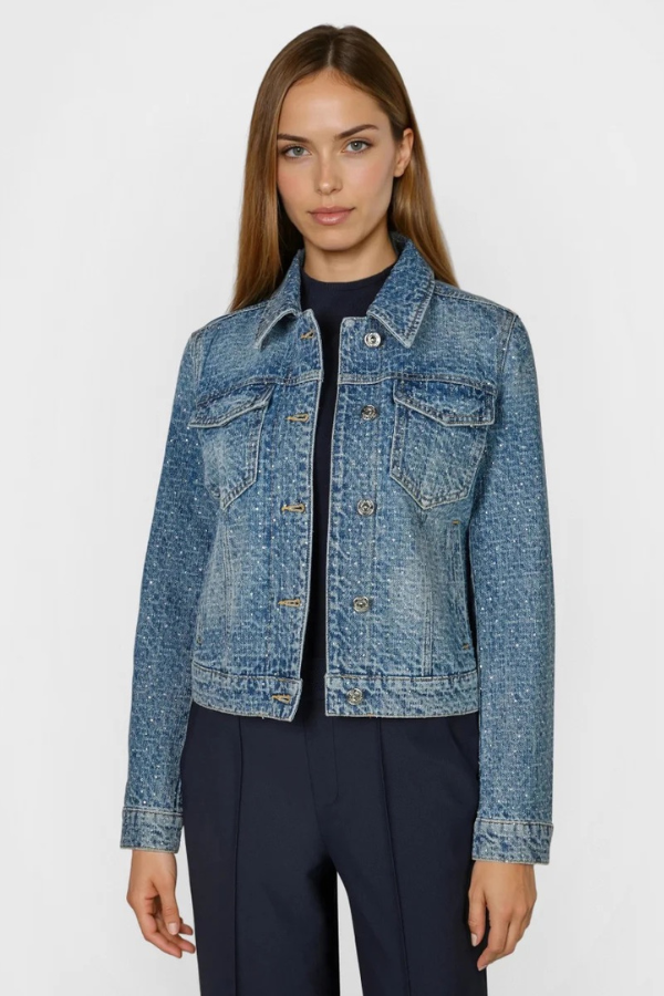 Marc Aurel Sparkle Denim Jacket