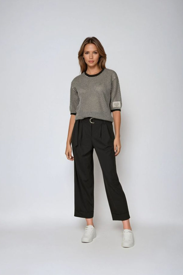 Marc Aurel Belted Pants