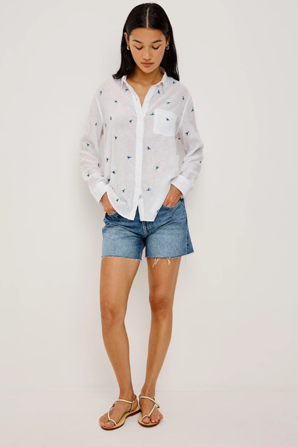 Rails Charli Blue Bell Blouse