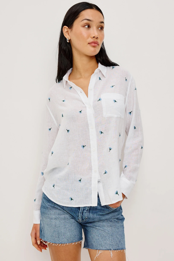 Rails Charli Blue Bell Blouse
