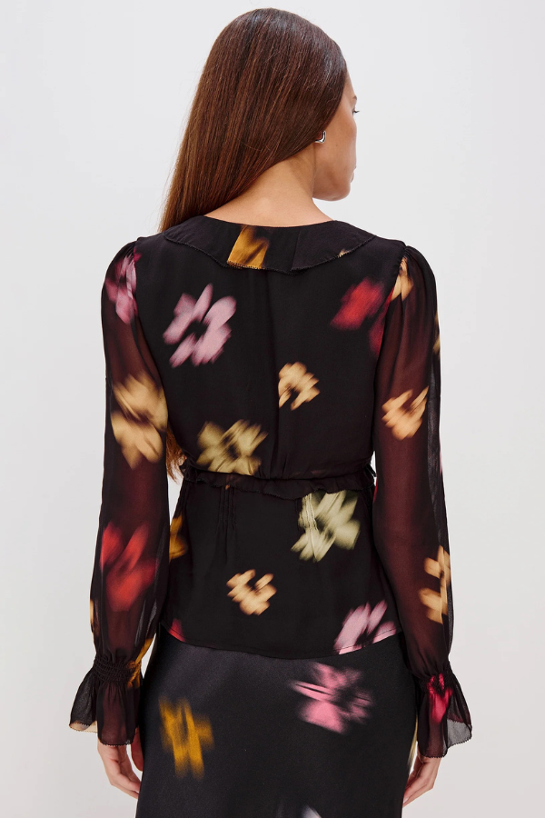 Rails Alixa Blurred Floral Blouse