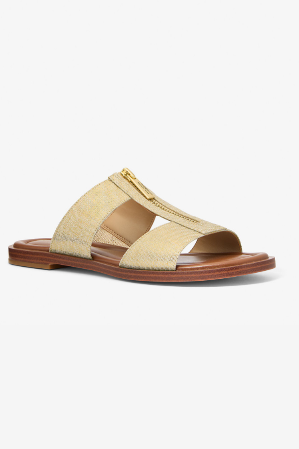 Michael Kors Berkley Gold Metallic Sandal