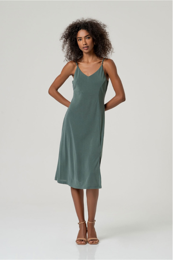 Surkana Side Slit Mini Dress (Available in Two Colours)