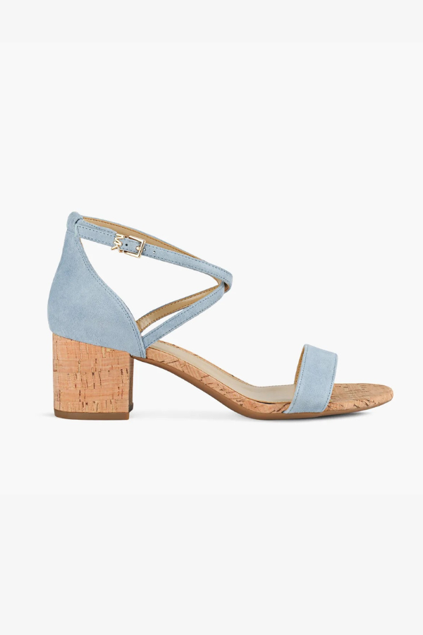 Michael Kors Serena Suede Sandal (Available in Two Colours)