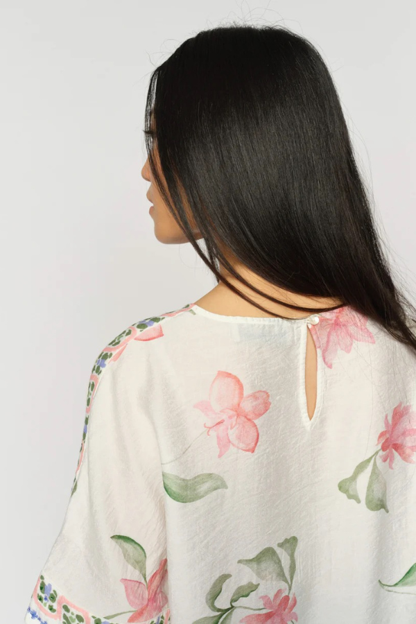 Mos Mosh Short Sleeve Orchid Blouse