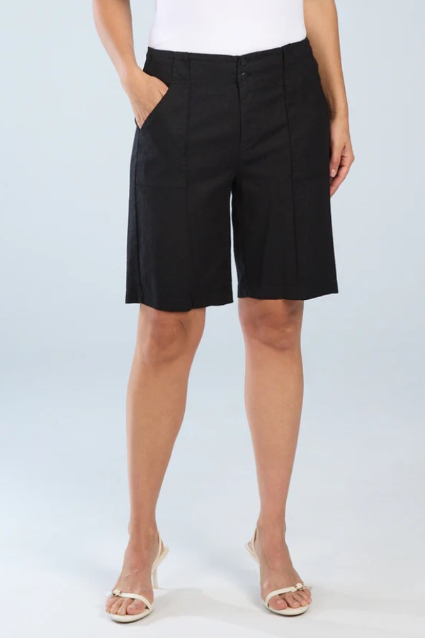 Beddome Stretch Linen Bermuda Short (Available in Two Colours)