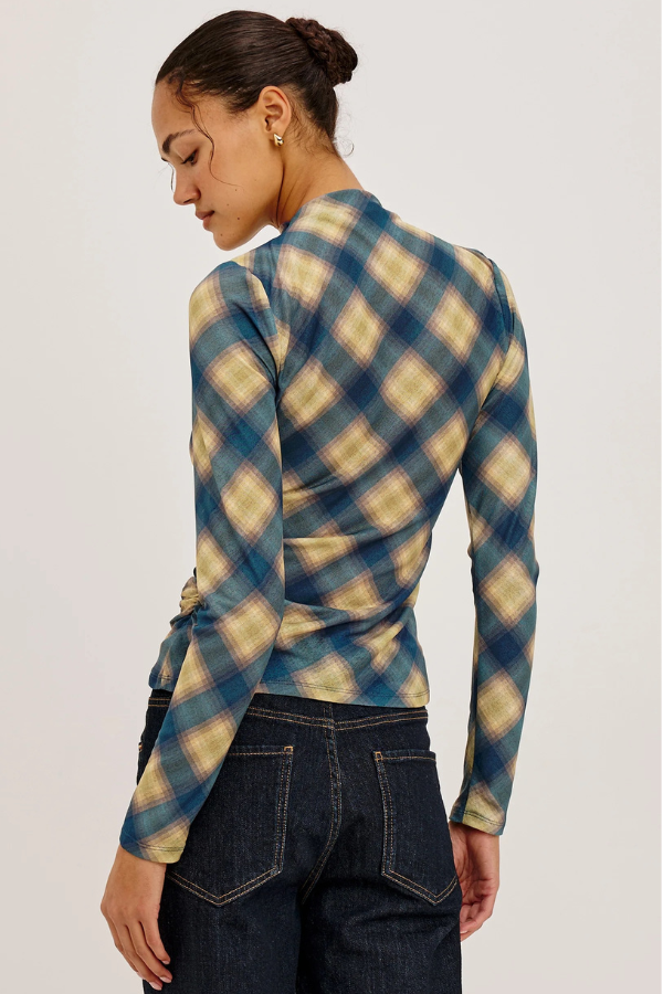 Rails Joelle Plaid Top