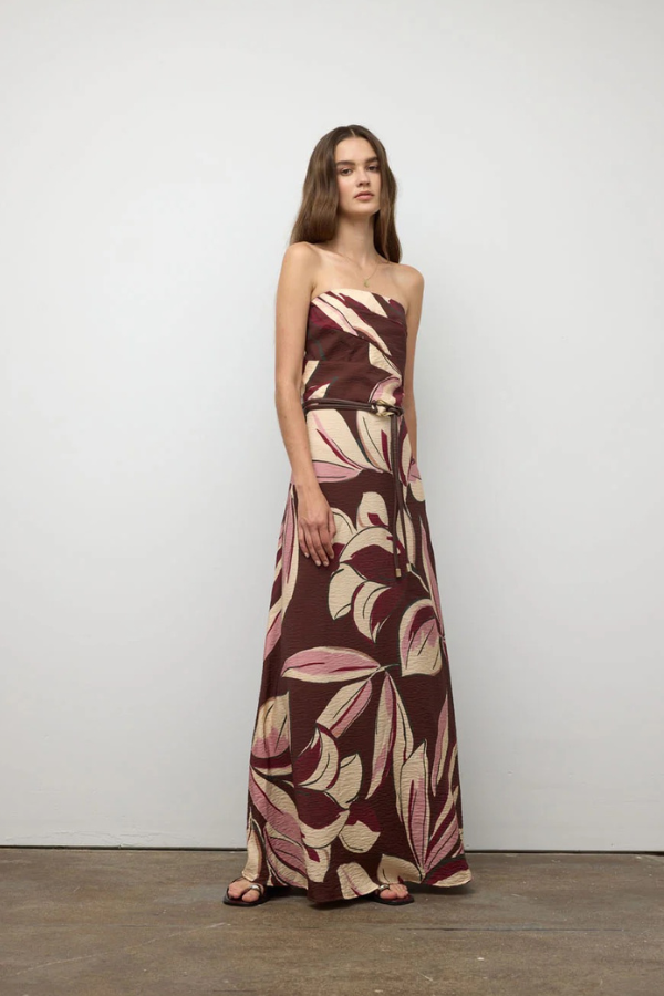 Iris Setlakwe Floral Print Dress