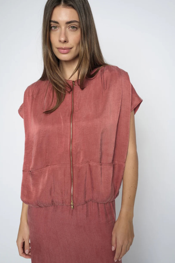 Mos Mosh Nadie Zipper Blouse