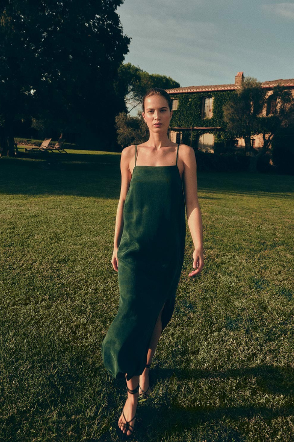 Yerse Spaghetti Strap Dress