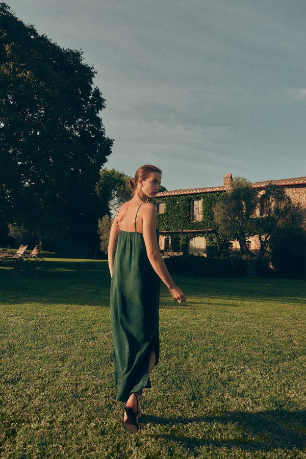 Yerse Spaghetti Strap Dress