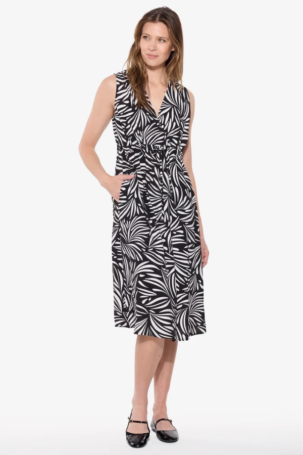 Beddome Adjustable Print Dress (Available in Two Colours)