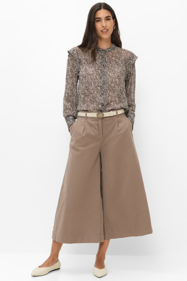 Brax Violet Chiffon Blouse