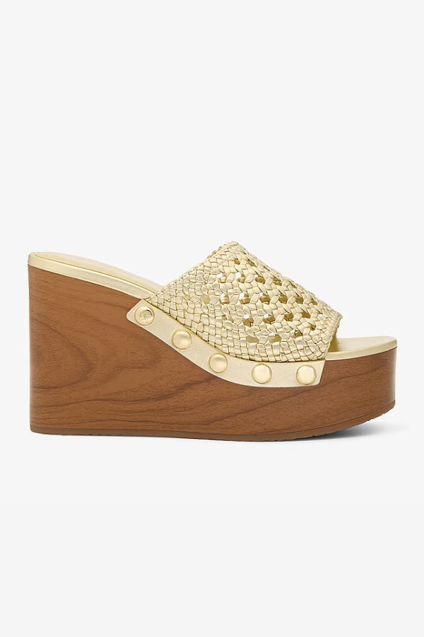 Michael Kors Mayes Woven Wedge Sandal