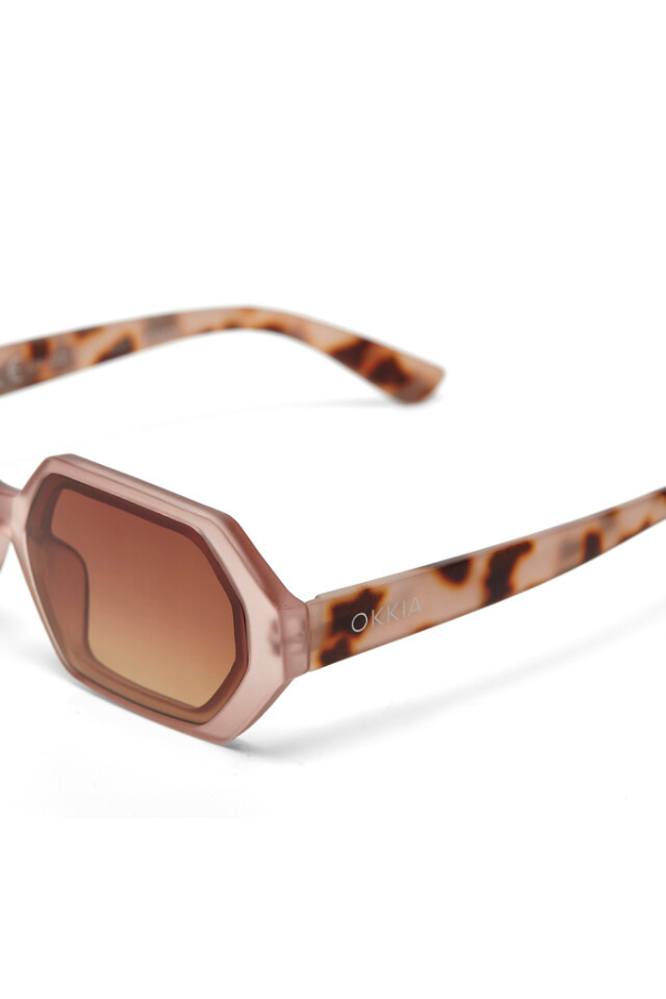 Okkia Andrea Sunglasses - Pink Havana
