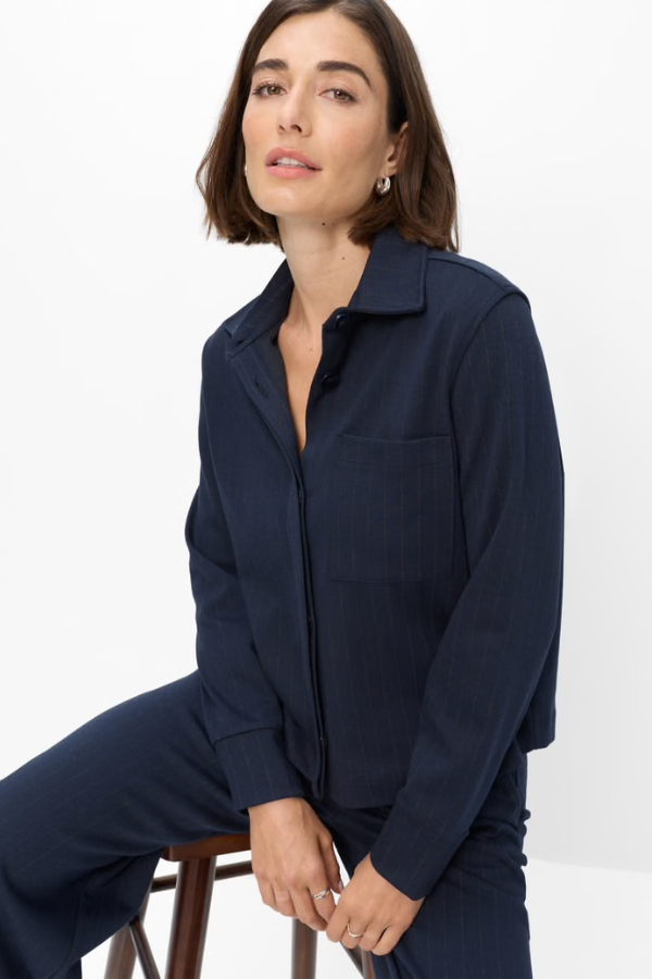 Brax Stripe Jersey Jacket
