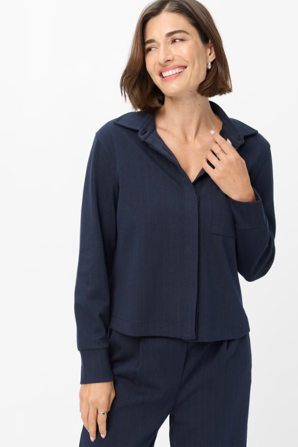 Brax Stripe Jersey Jacket