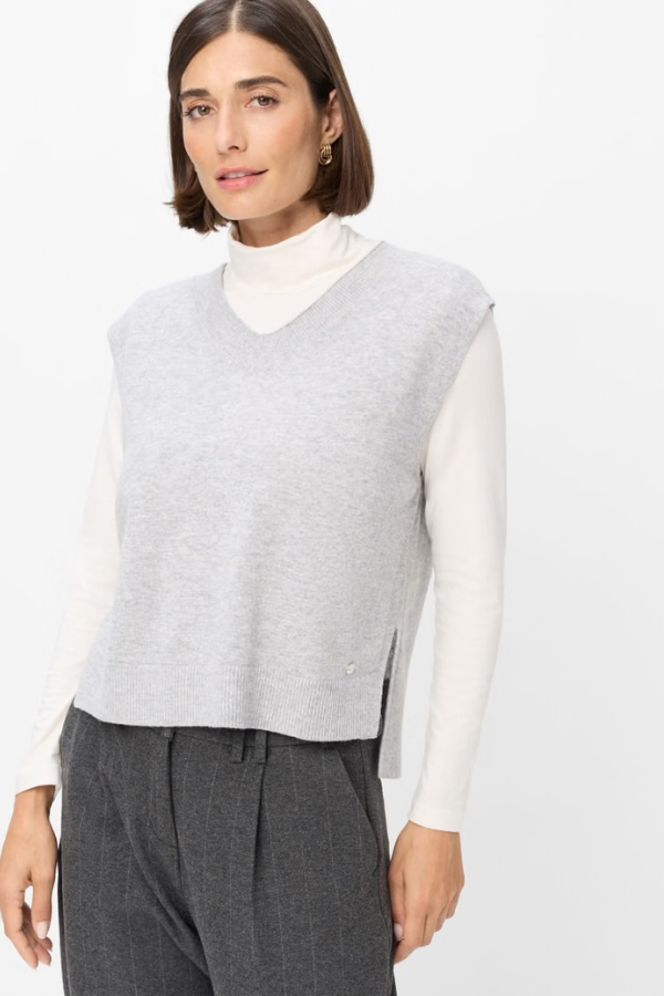 Brax Elisa V-Neck Knitted Vest