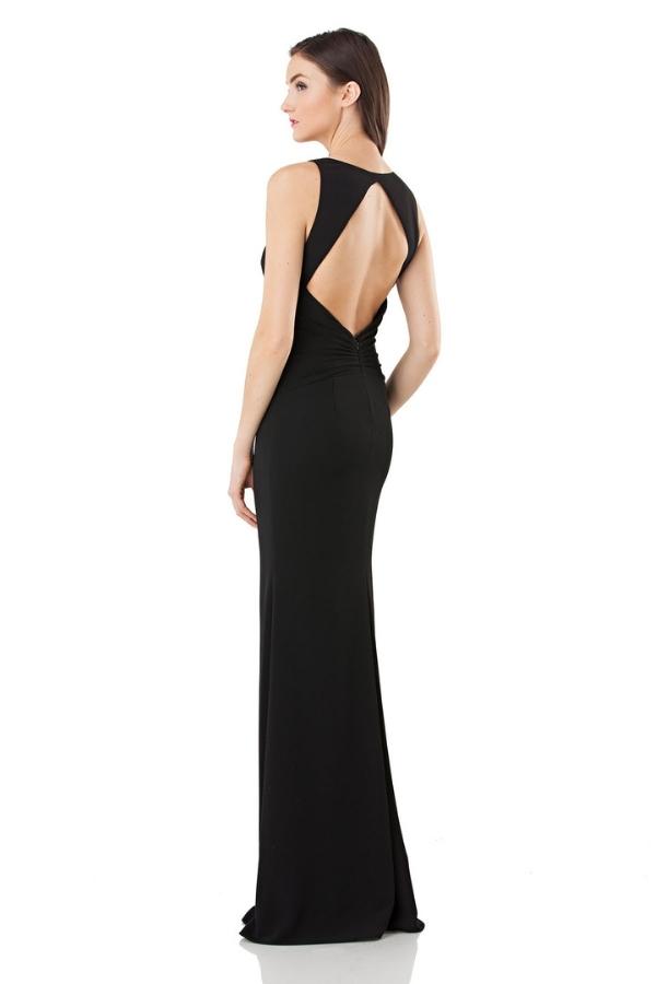 JS Collections V-Neck Classic Gown