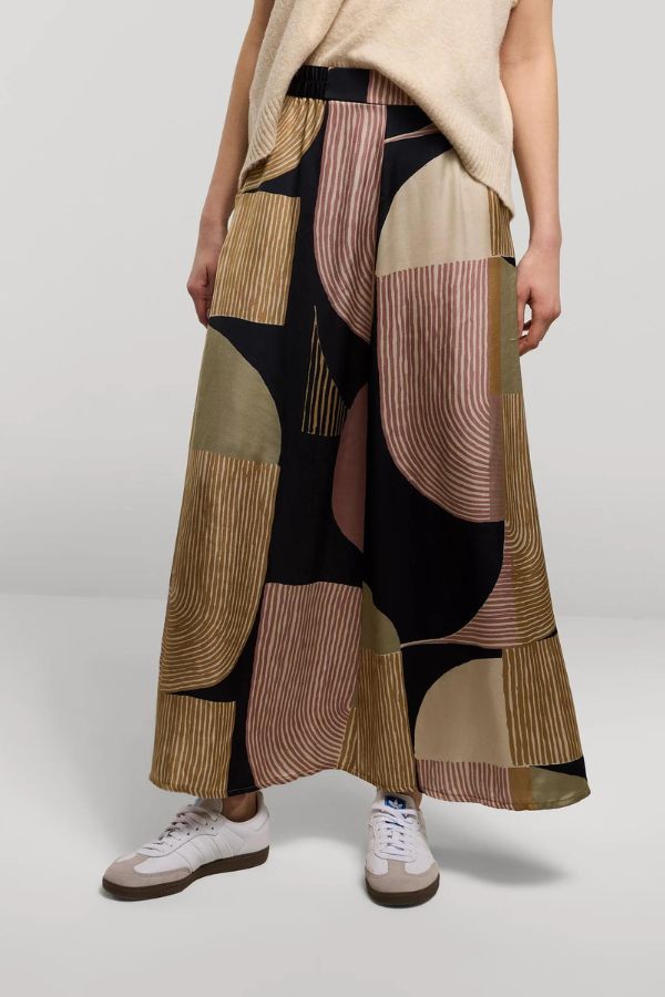 Summum Modern Print Skirt