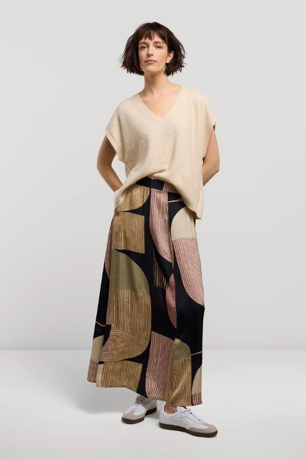 Summum Modern Print Skirt