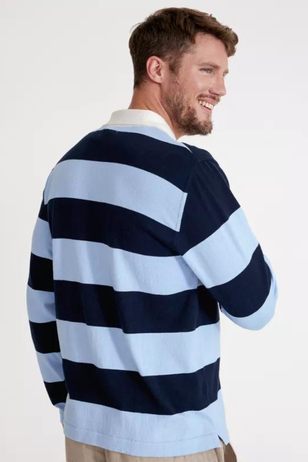 Holebrook Striped Rugby Top