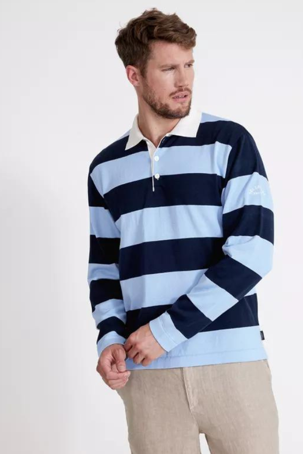 Holebrook Striped Rugby Top